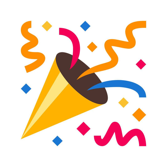 Confettikanon (Groot) (per kind)